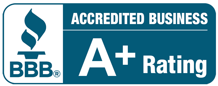 BBB (Better Business Bureau) A+ Rating badge