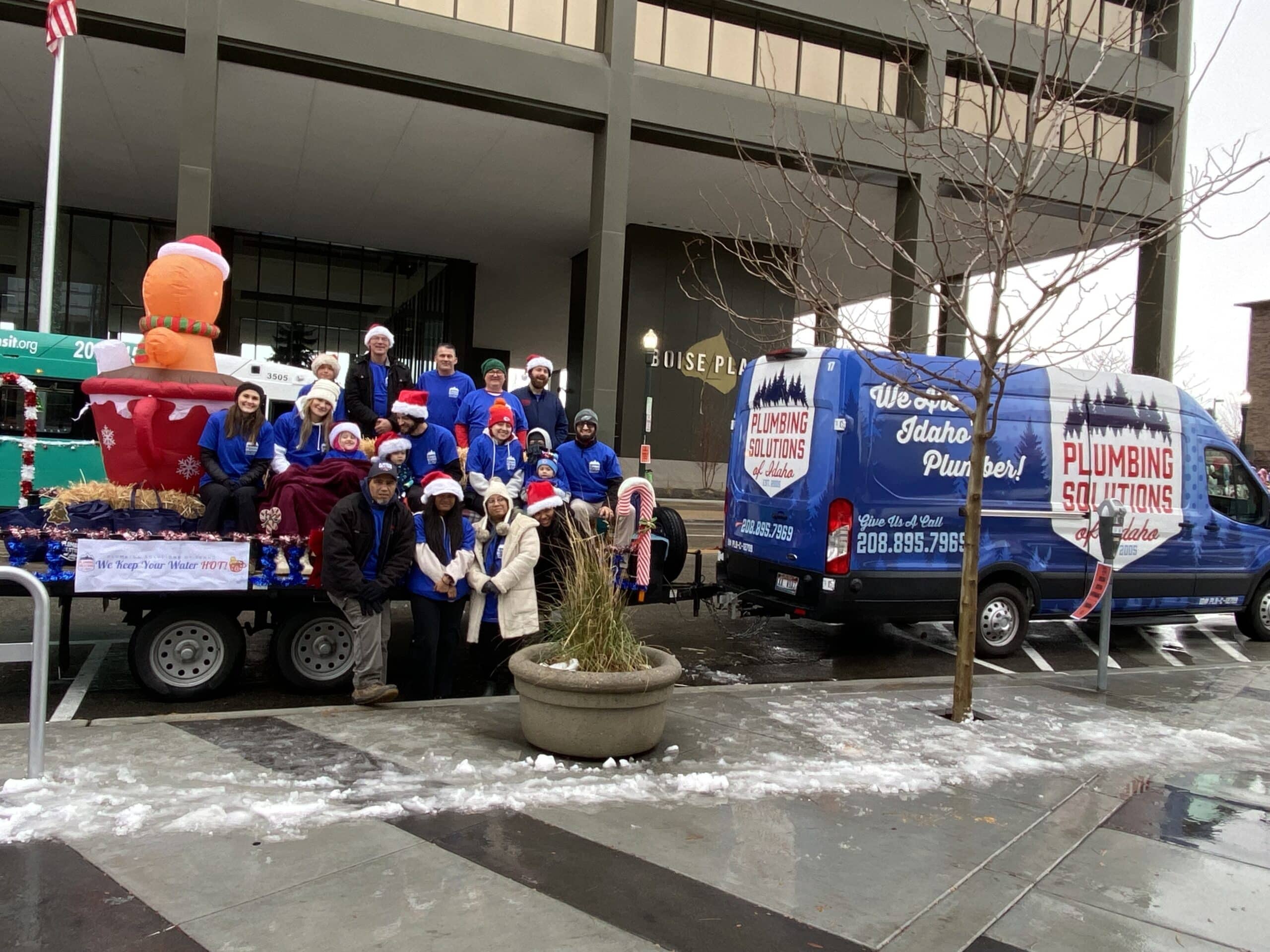 Annual Boise Holiday Parade in downtown Boise!