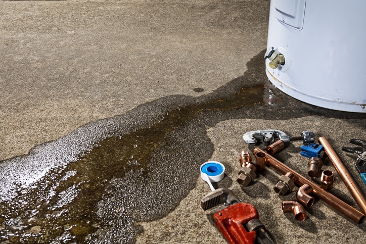 boise water heater leaking and needs repair